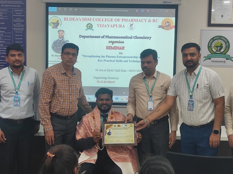 BLDEA SSM Pharmacy Events - 2025-26